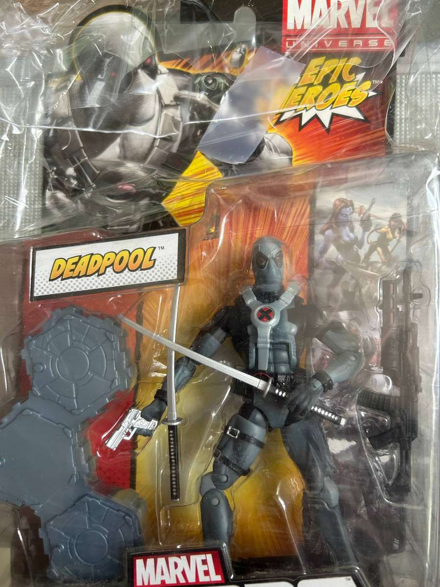 Marvel Legends Deadpool grey figure never opened
