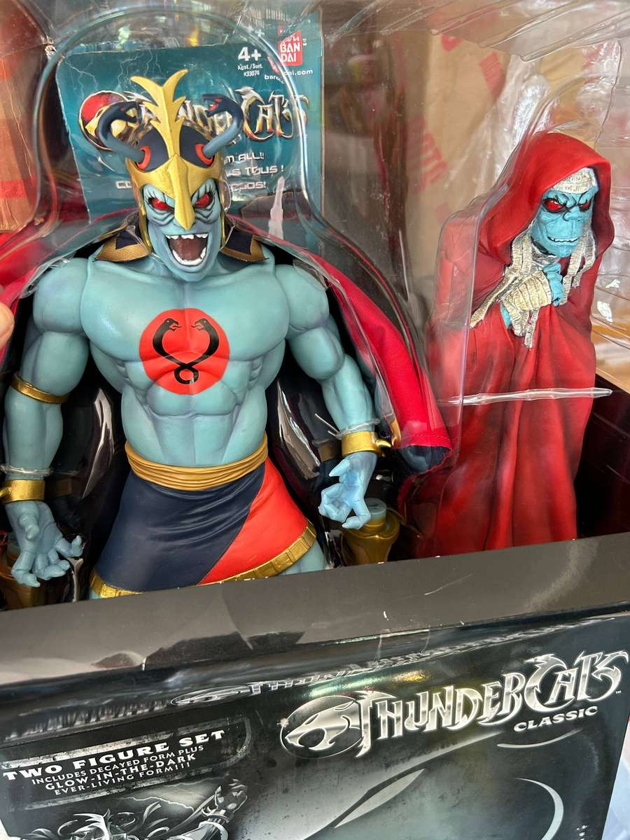 Mezco 14 " scale Mumm-ra Thundercats 2 pack figures