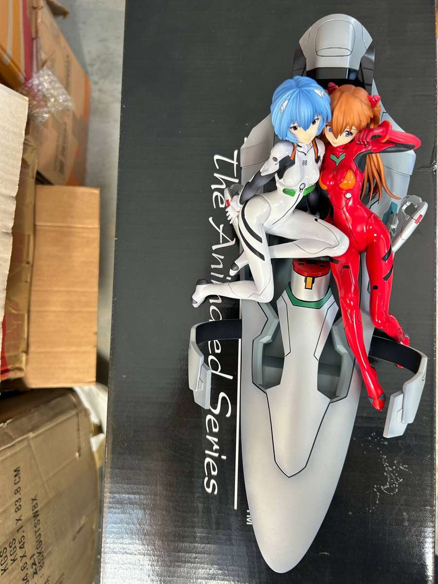Evangelion Rei & Ahsoka pvc figure, no box
