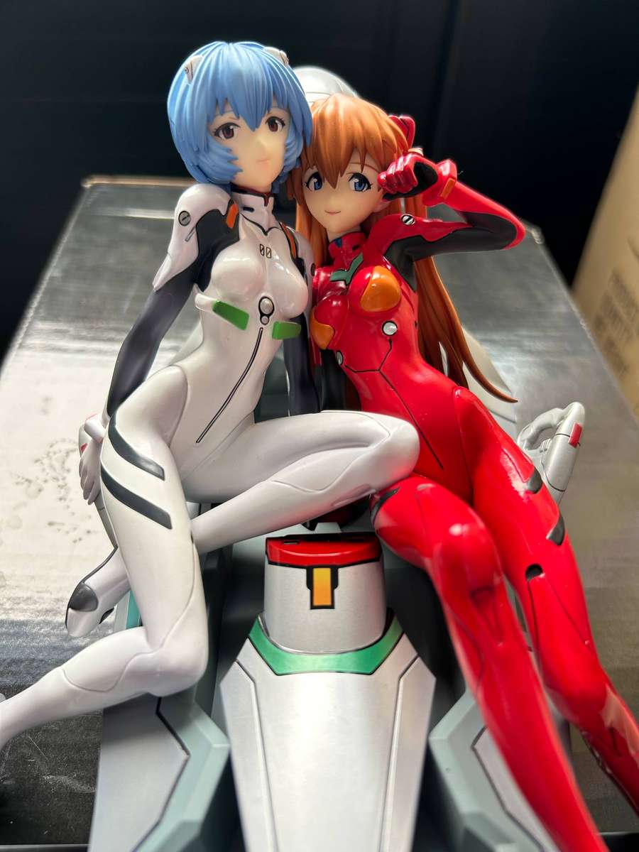 Evangelion Rei & Ahsoka pvc figure, no box