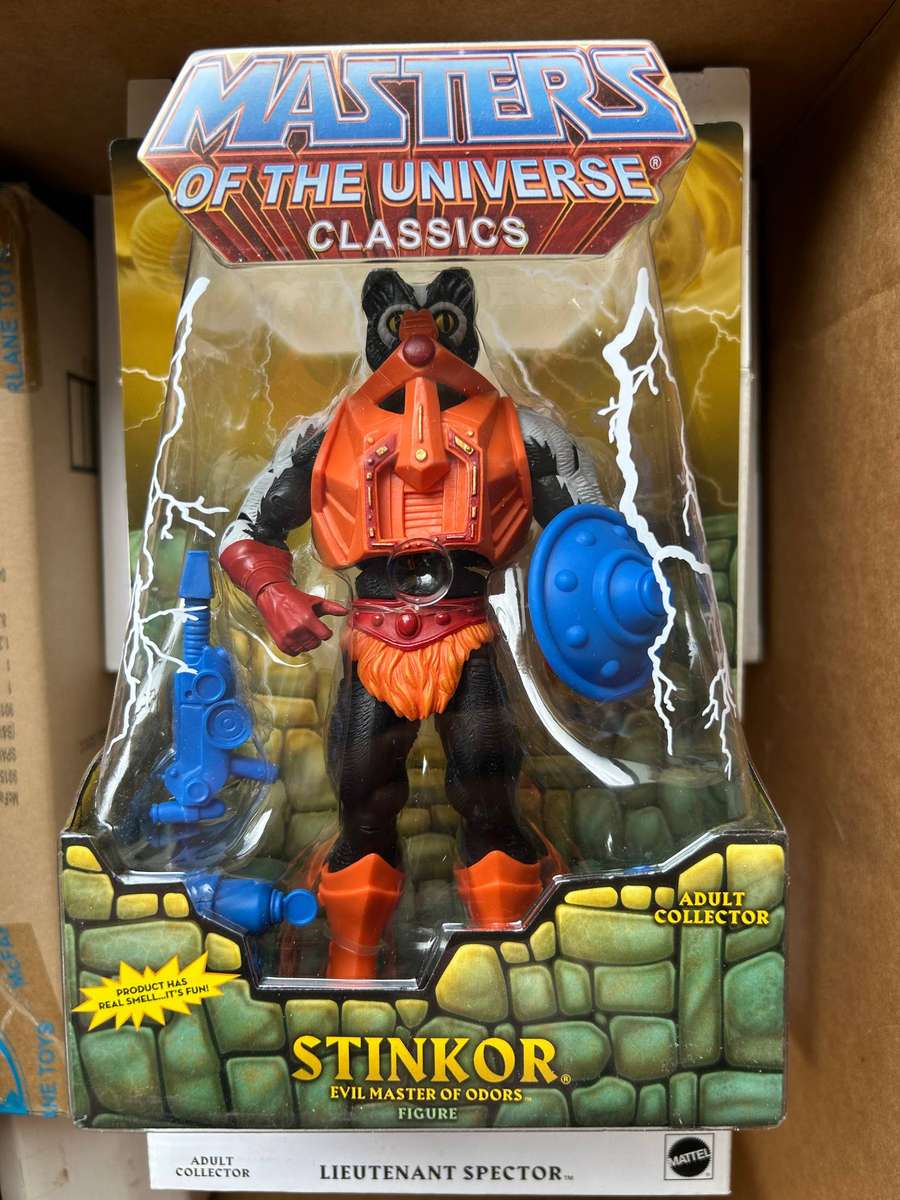 Mattel He-man STINKOR CLASSICS , figure never opened