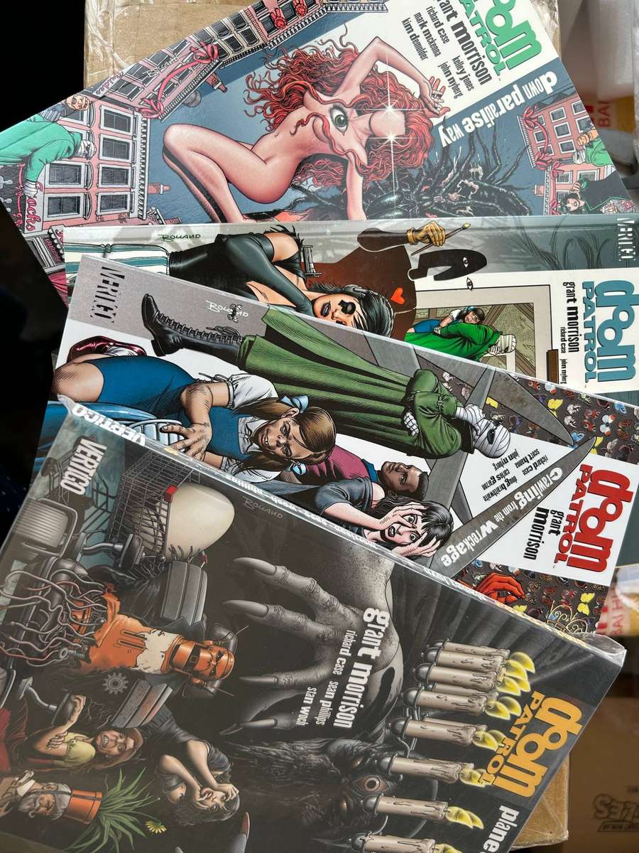 Doom Patrol graphic novels set