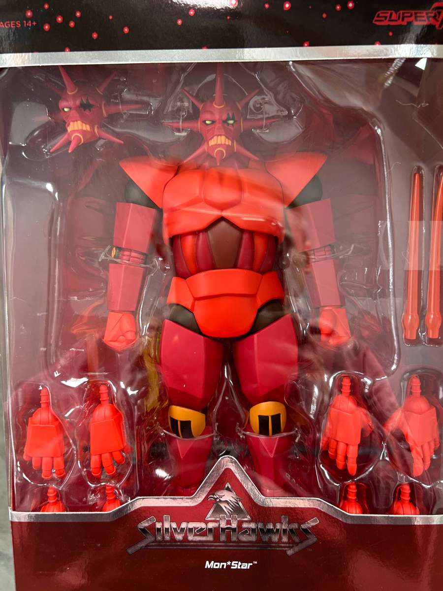 Super7 Silverhawks Monstar armored 11"/28 cm, sealed figure
