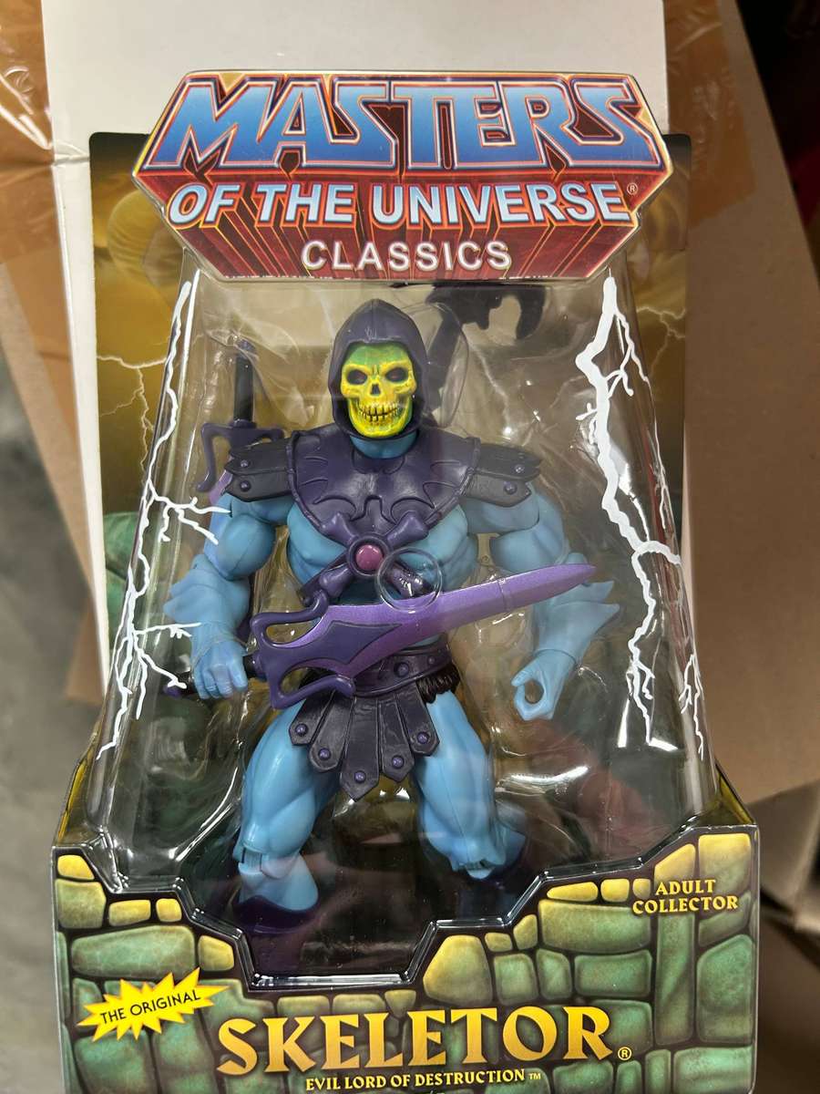 Mattel MOTU Skeletor he-man figure, sealed
