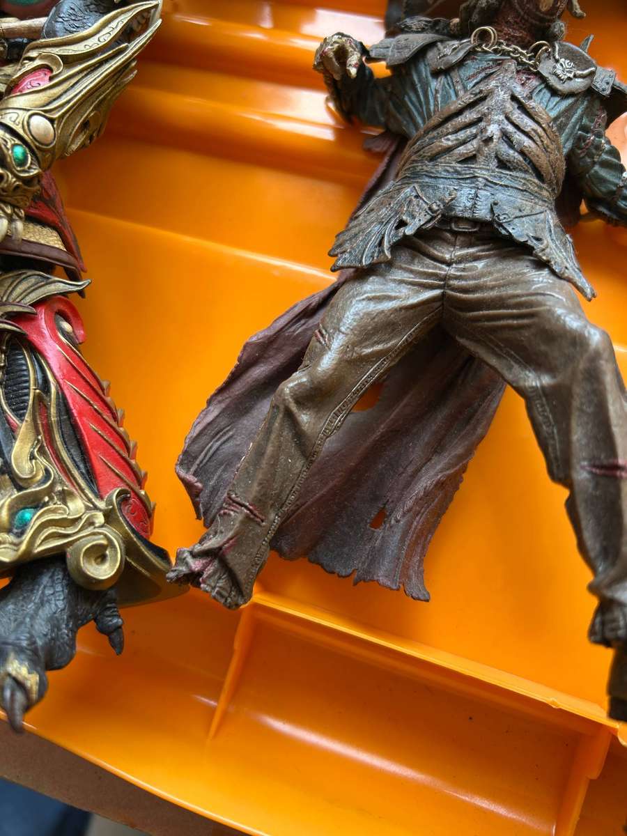 SPAWN figure lot (7 figures), loose, damaged, incomplete