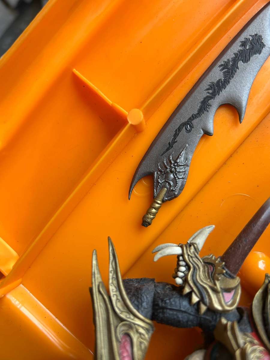 SPAWN figure lot (7 figures), loose, damaged, incomplete