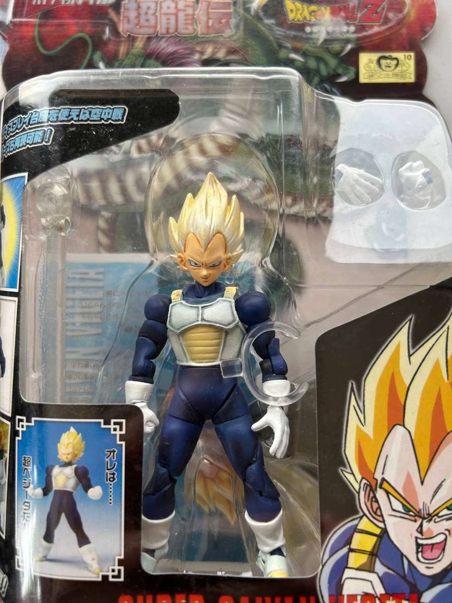 Bandai Dragon ball z Vegeta figure, 3.5"
