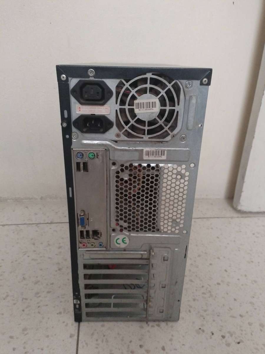 Msi 3rd gen computer with no side cover no hard drive