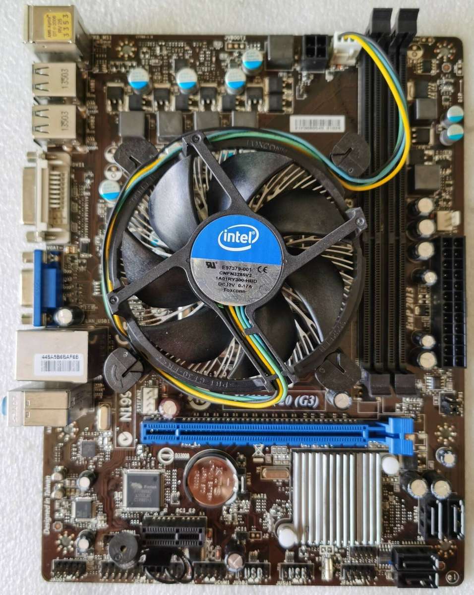 Msi 3rd gen computer with no side cover no hard drive