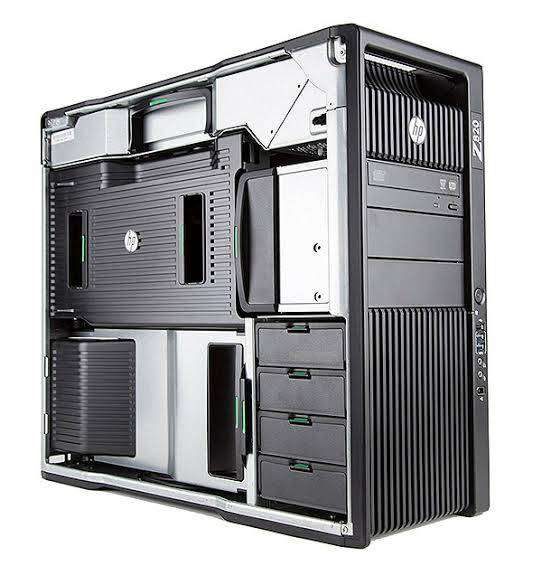 HP z820 Tower Workstation - Xeon 6Cores- 32gb memory -1TB hdd- 850W