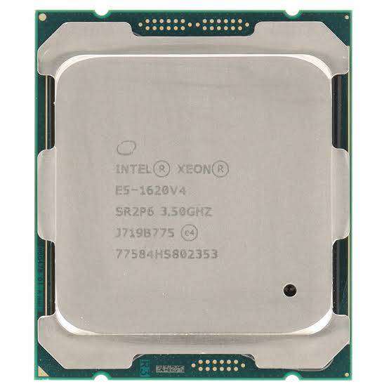 The Intel Xeon E5-1620 v4  3.5GHz 4Cores 8Threads