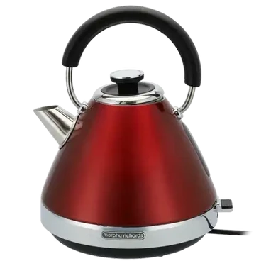 Morphy Richards Red Venture Pyramid Kettle 1.5L