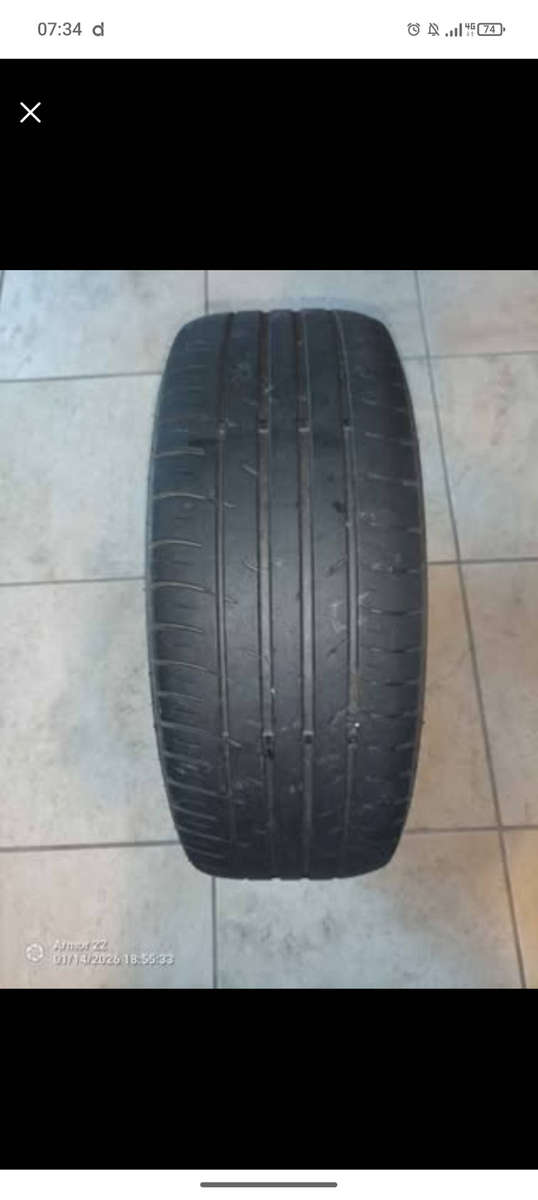 Original 15" VW Alloy Wheels & Tires (Set of 4)