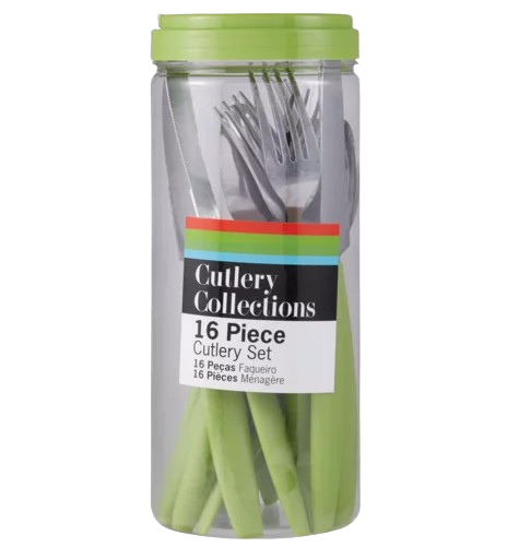 16 Piece Cutlery Set Mixed