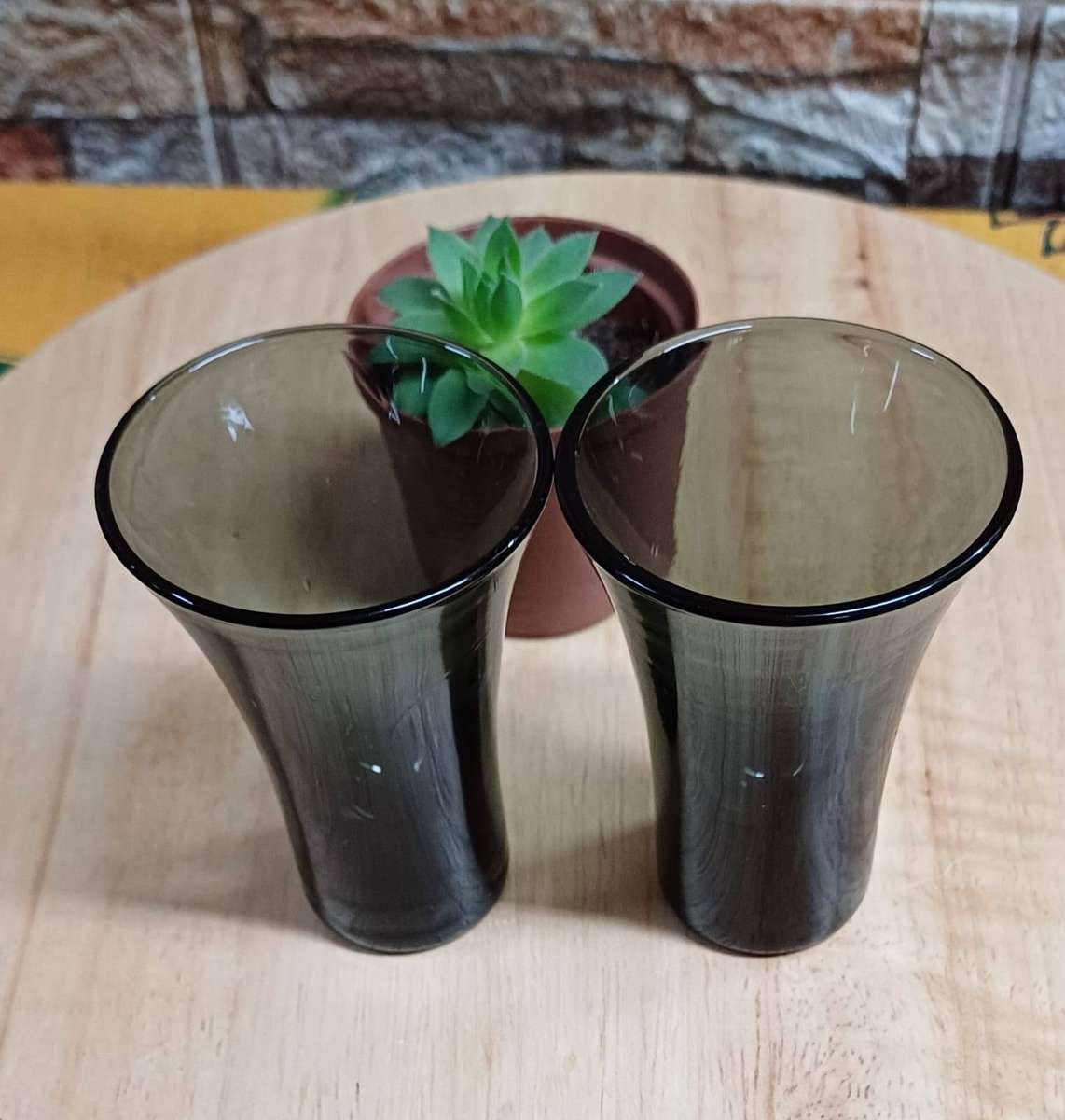 Ideal Gift - Set of Two Gorham Crystal "Night Song" Cocktail Glasses -  Now R150.00