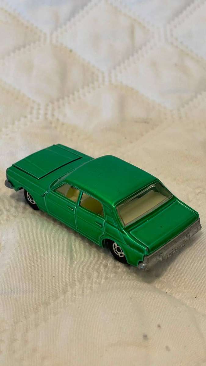 Vintage 1970s Matchbox Superfast No. 53 Ford Zodiac Mk IV