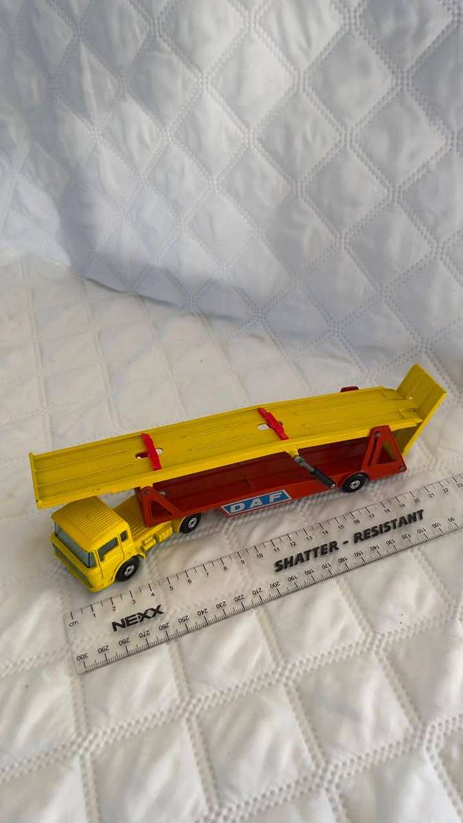 Original Matchbox SUPER KINGS KII DAF CAR TRANSPORTER