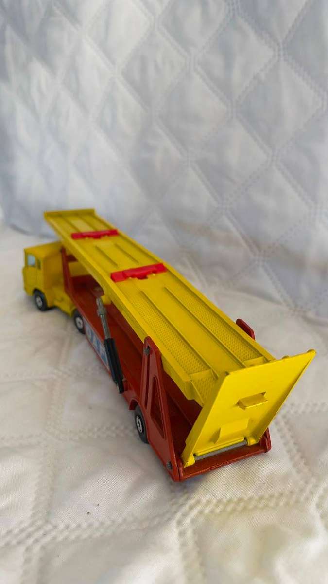 Original Matchbox SUPER KINGS KII DAF CAR TRANSPORTER