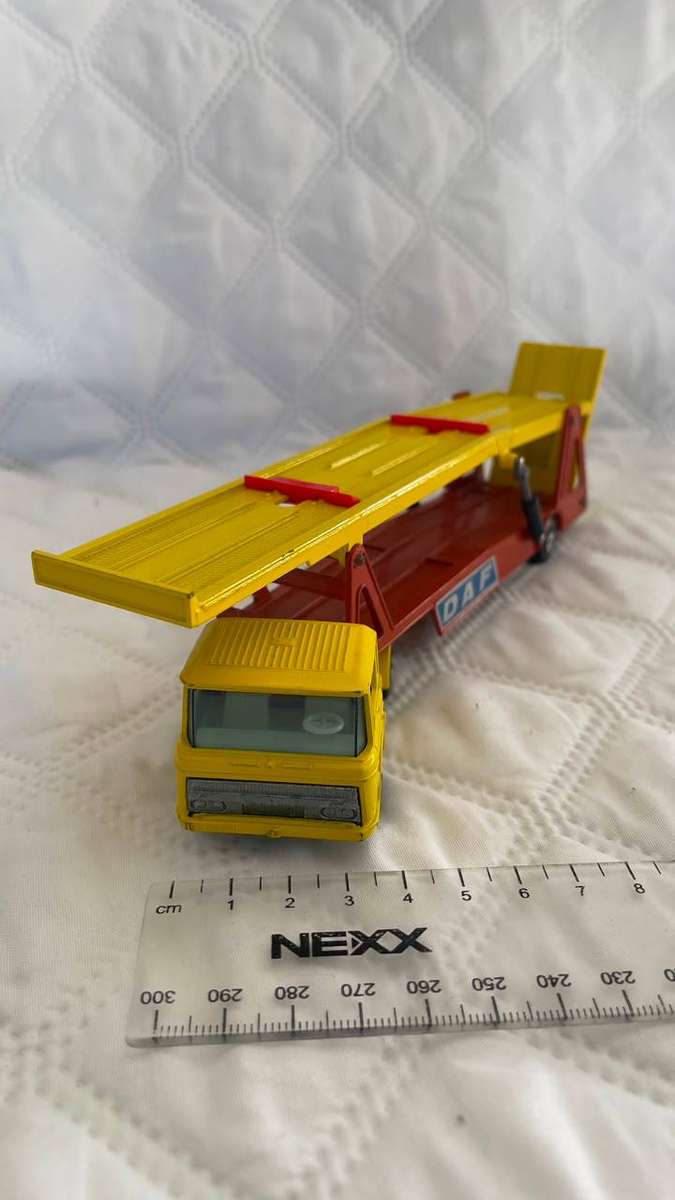 Original Matchbox SUPER KINGS KII DAF CAR TRANSPORTER