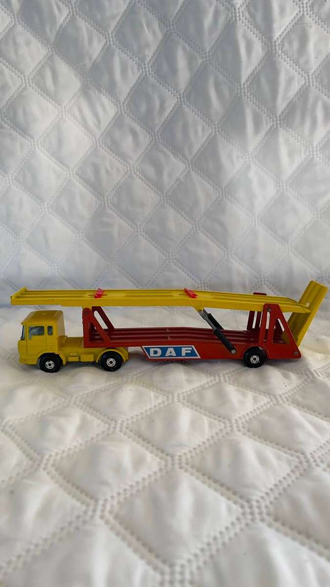 Original Matchbox SUPER KINGS KII DAF CAR TRANSPORTER