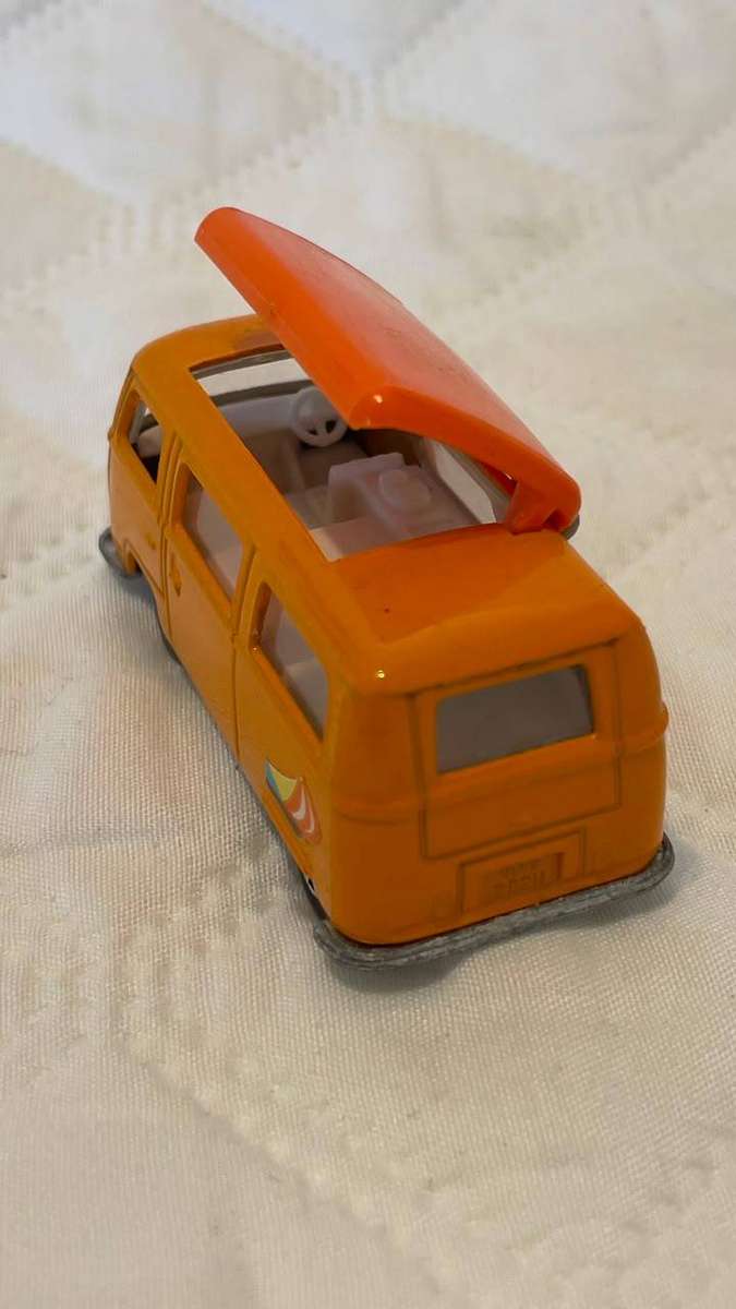 Vintage 1970s Matchbox Superfast No. 23 Volkswagen Camper Van