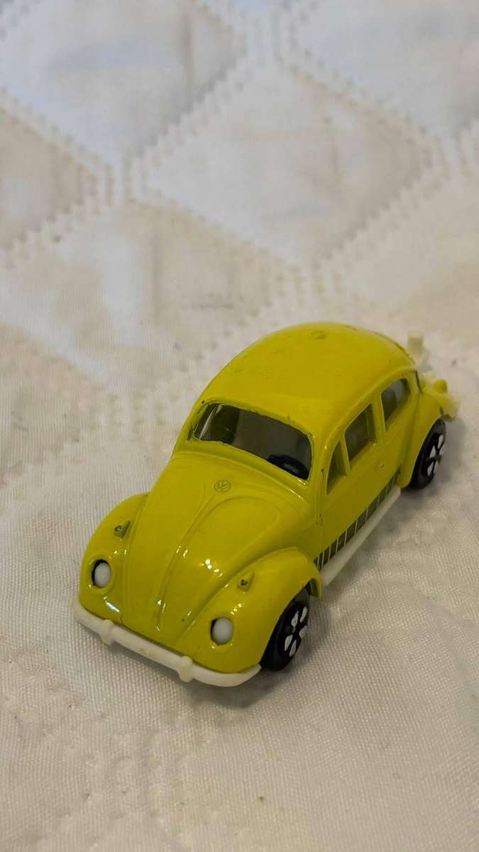 Vintage 1970s PlayArt diecast Volkswagen Beetle
