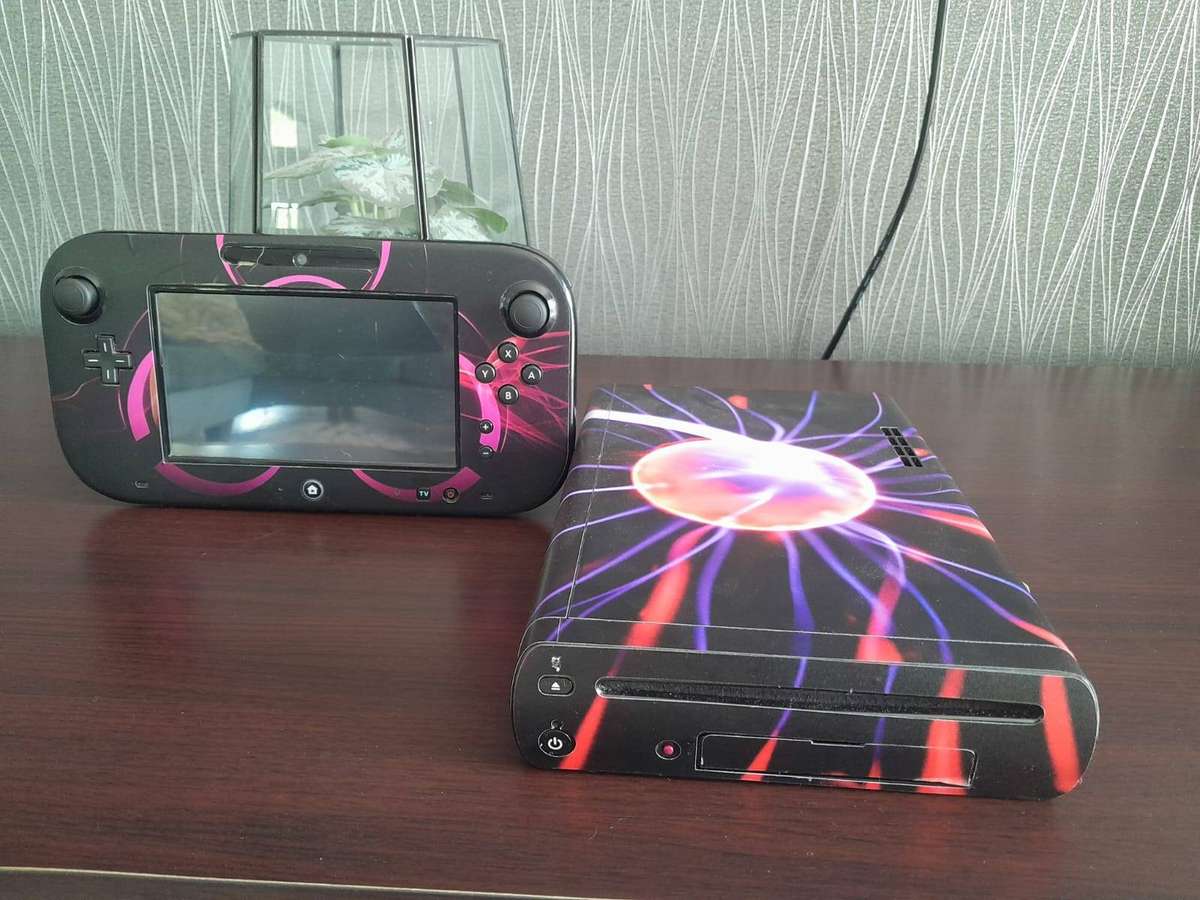 Modded Nintendo Wii U Console