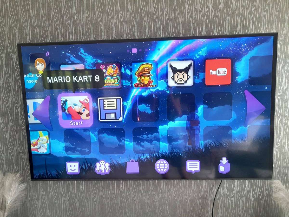 Modded Nintendo Wii U Console