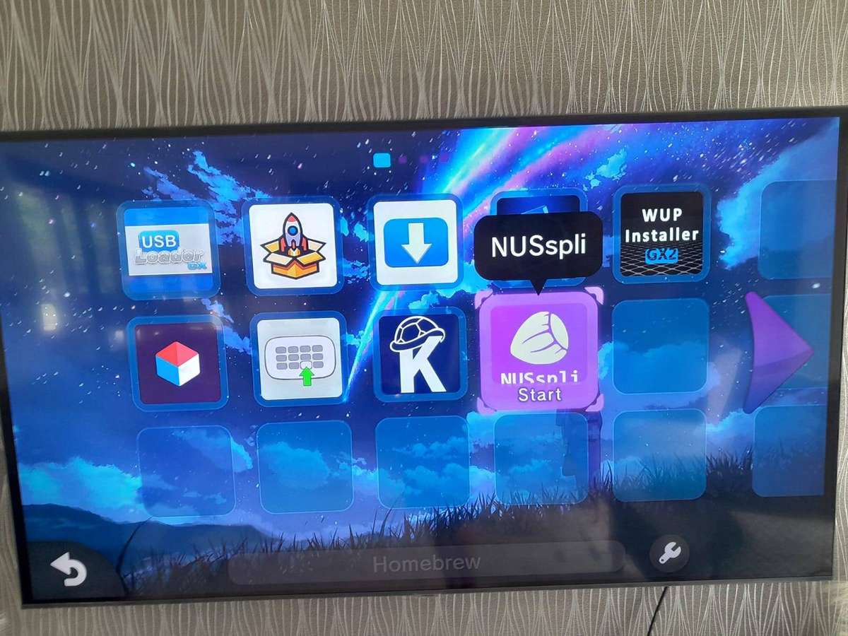 Modded Nintendo Wii U Console