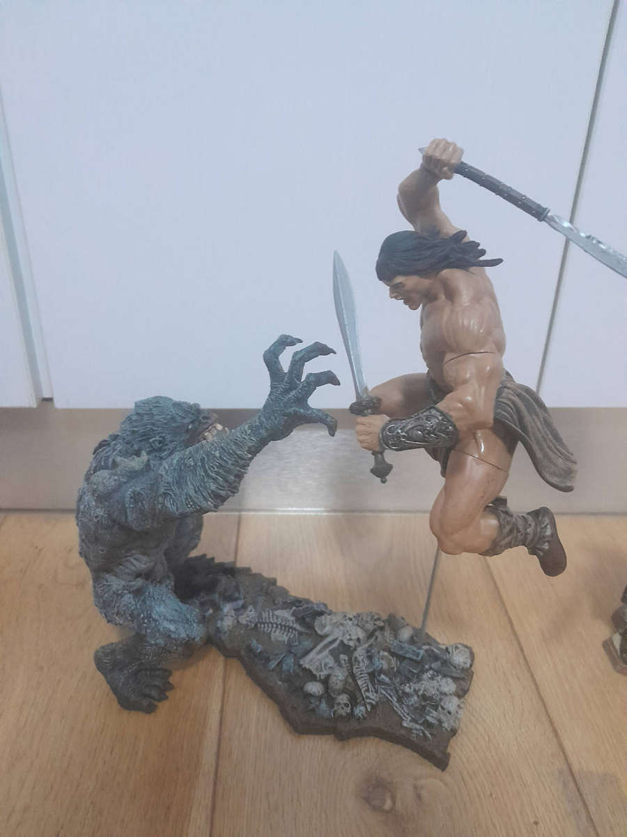 McFarlane Toys Action Figure Collection - Spawn and Conan The Barbarian