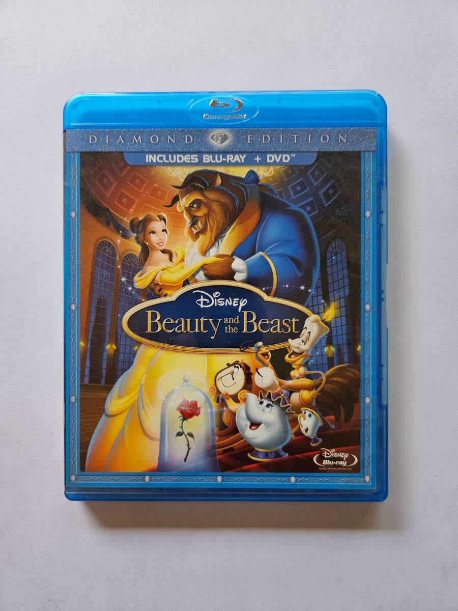 Beauty And The Beast Blu Ray + Dvd Diamond Edition (1991)