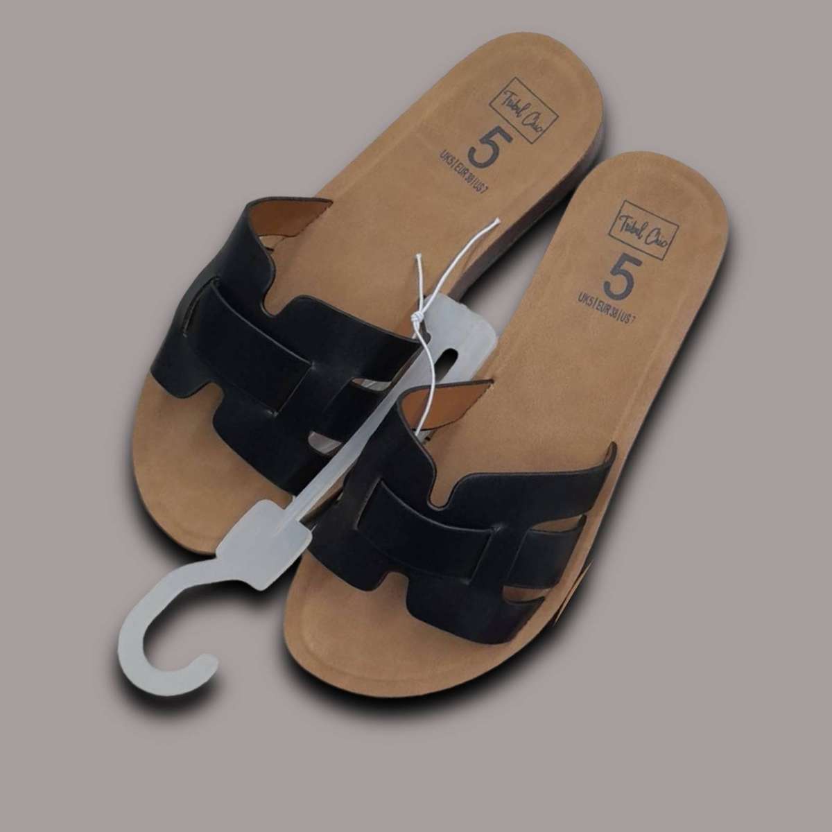 ladies open toe flat sandals