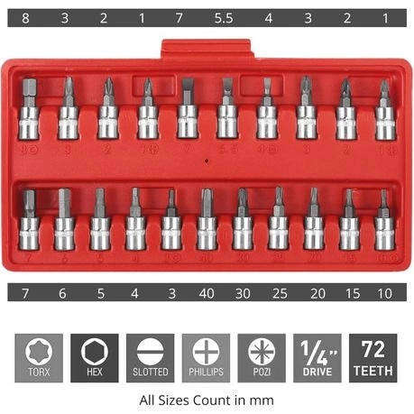 46-Pieces Socket Combination Set  DIY Repair Tool Kit