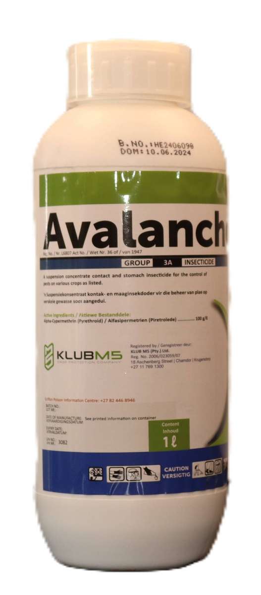 AVALANCHE SC (Alpha-Cypermethrin)- 1L