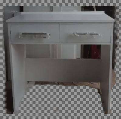 Nin9 MDF Melamine Study Desk