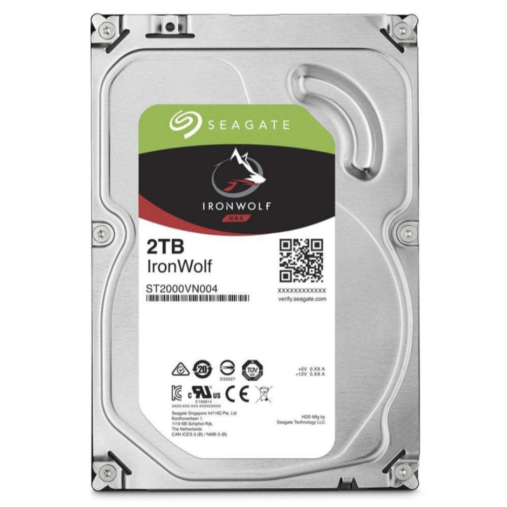 Seagate IronWolf 2TB 3.5" NAS & Desktop Internal Hard Drive