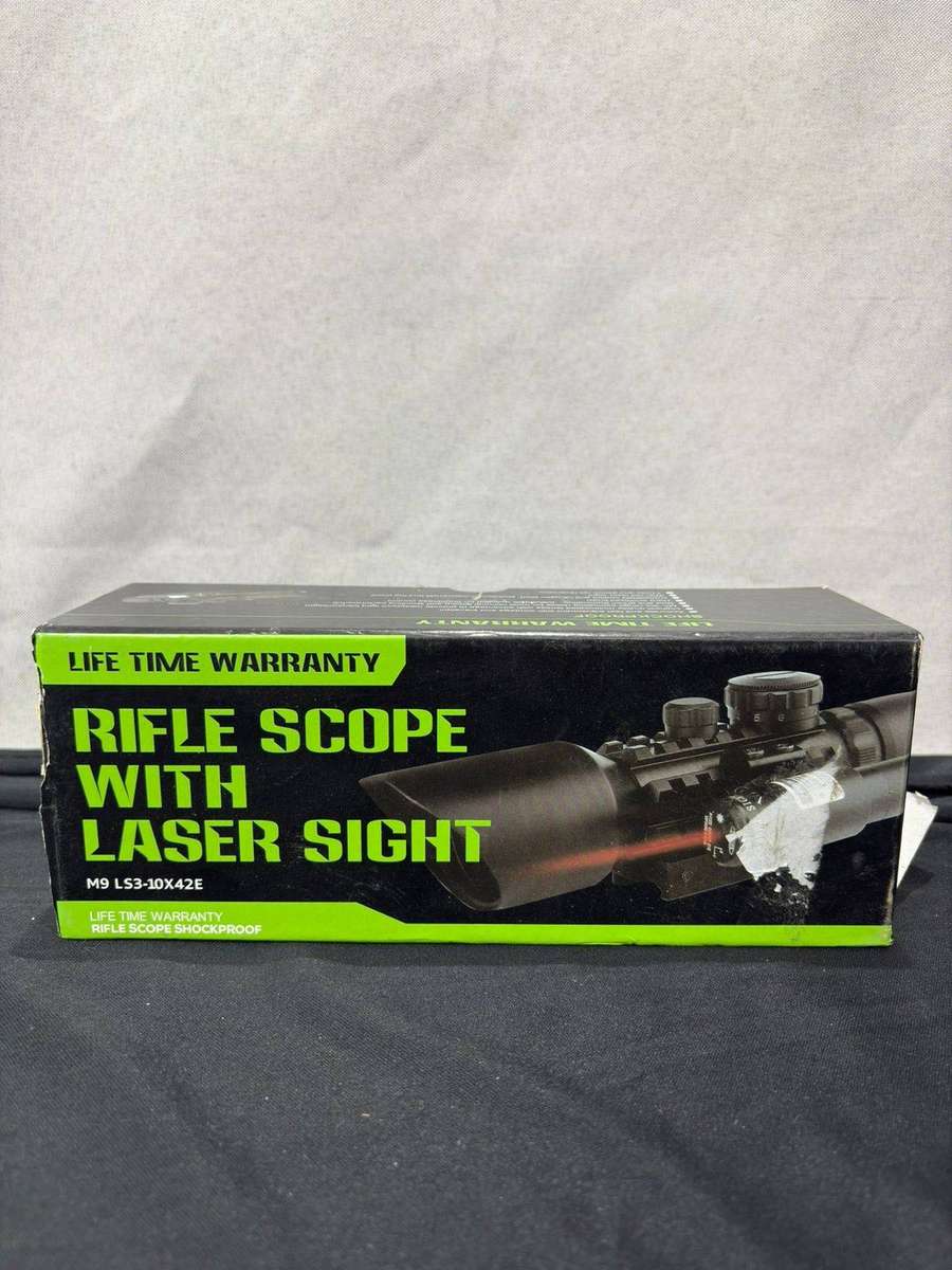 Rifle Scope With Laser