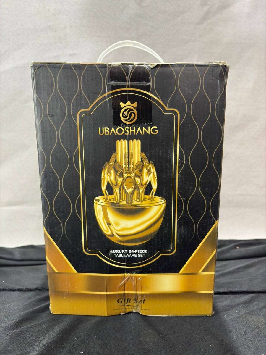 Gold Luxury 24 Piece Cutlery Set