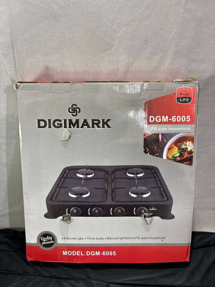Digimark 4 Plate Gas Stove