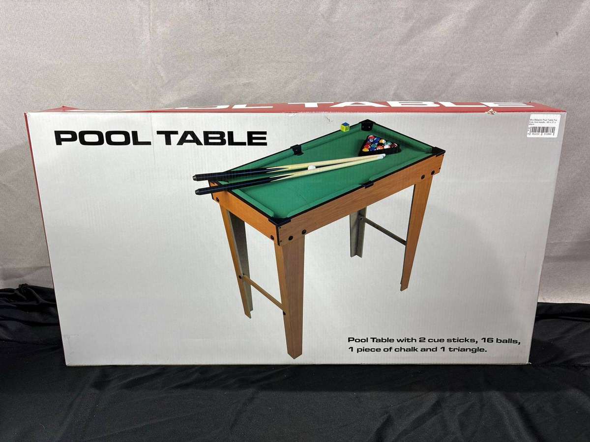 Pool Table (Perfect for kids and game rooms)