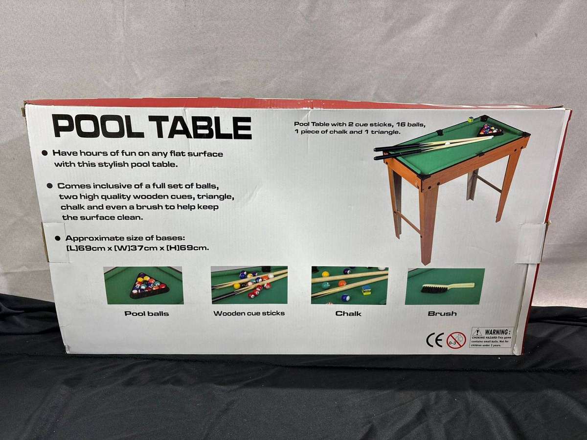 Pool Table (Perfect for kids and game rooms)