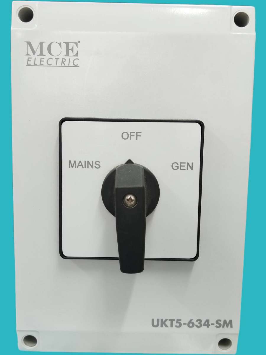 MCE Electric 63A 4-pole change-over switch