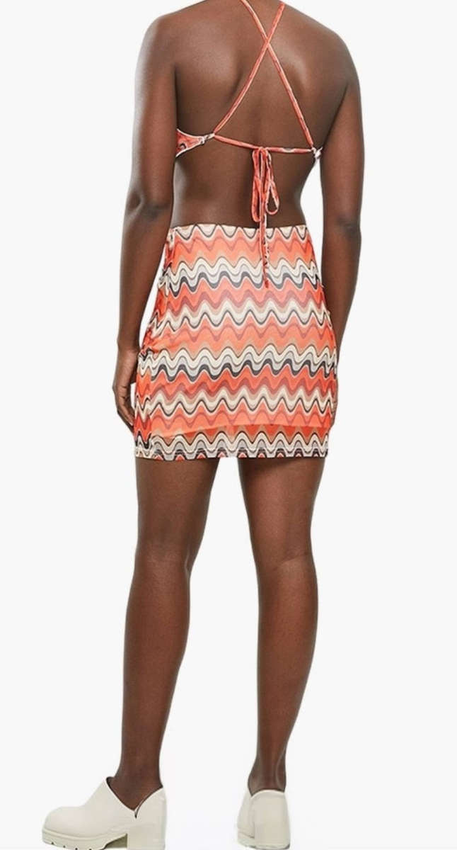 DailyFriday Open Back Mini Dress