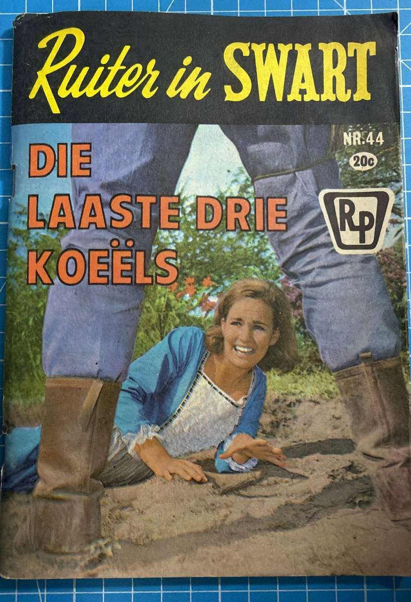 Ruiter In Swart. Die Laarste Drie Koeels. NR.44