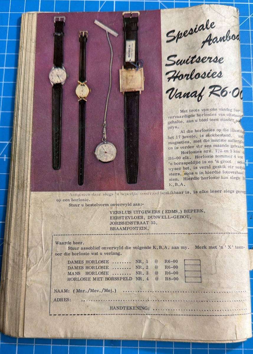 Hospitaal op Horings.  Konsternasie in saal 6