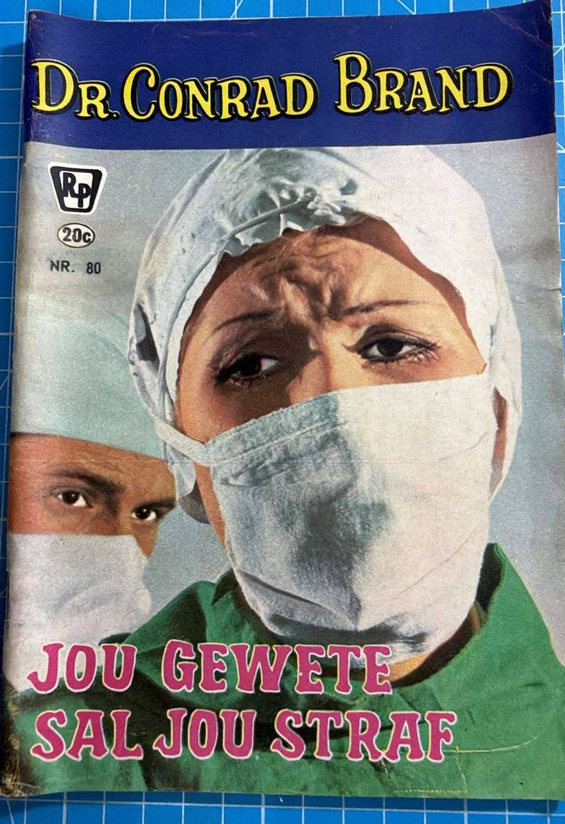 Dr Conrad Brand. Jou gewete sal jou Straf. Nr 80