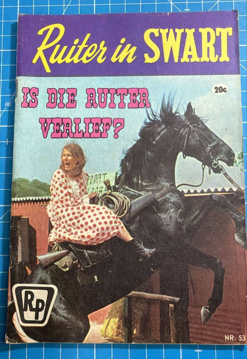 Ruiter in Swart, Is die Ruiter verlief - Nr 53