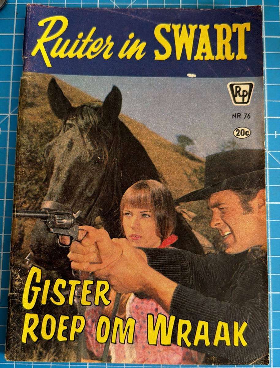 Ruiter in Swart - Gister roep om Wraak - nr 76