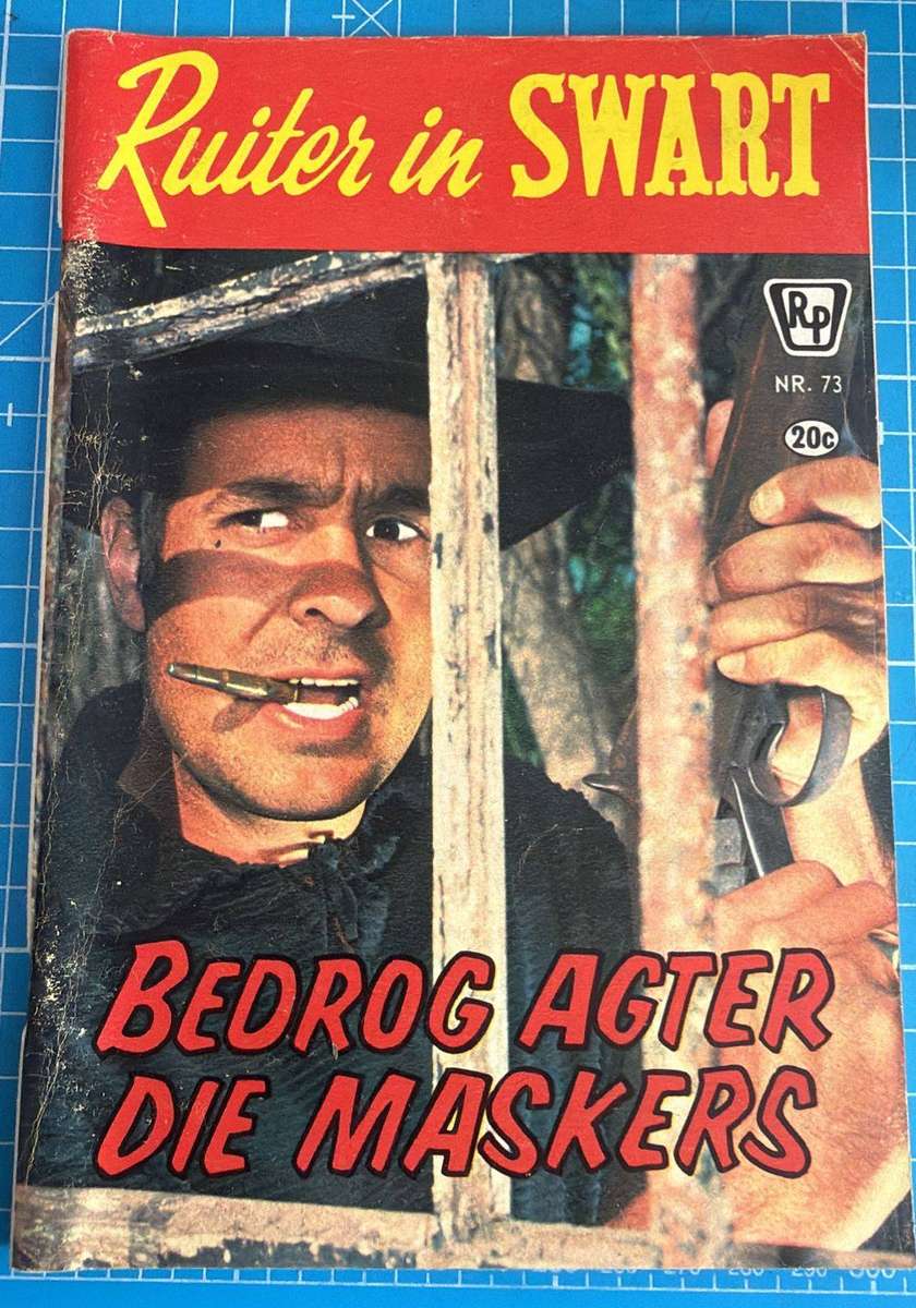 Ruiter in Swart - Bedrog agter die maskers - Nr 73