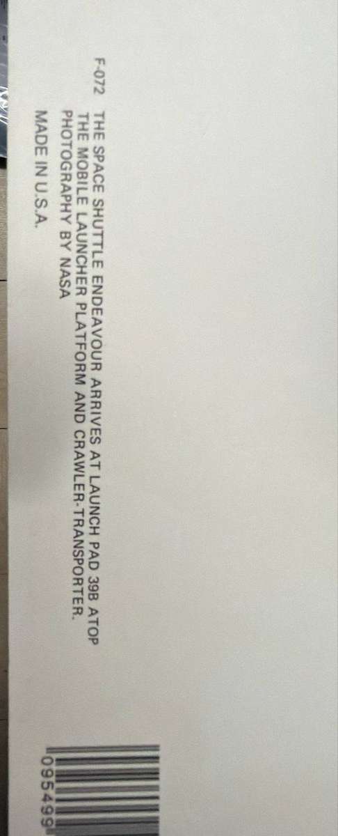 Space Shuttle Collection Posters - Endeavour on launchpad